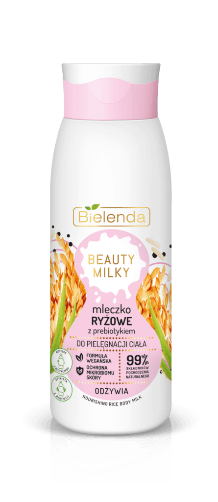 Beauty Milky – Mleczko ryżowe z prebiotykiem – do ciała