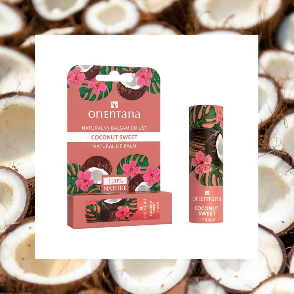 Orientana – Naturalny balsam do ust – Coconut Sweet