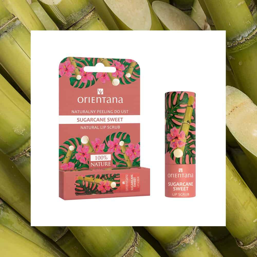 Orientana – Naturalny peeling do ust – Sugarcane Sweet