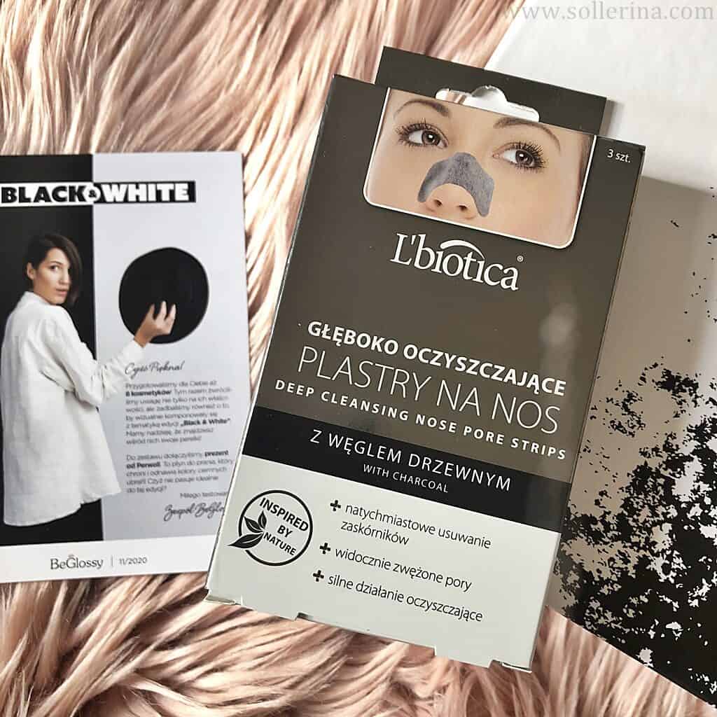 L'Biotica – Deep Cleansing Nose Pore Strips – plastry na nos z węglem drzewnym