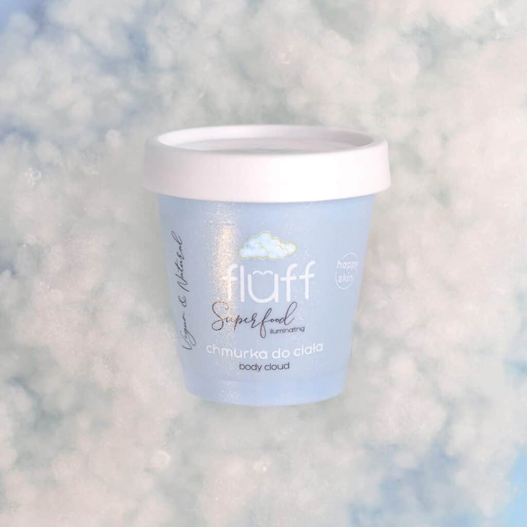 Fluff – Happy Cloud - rozświetlająca chmurka do ciała